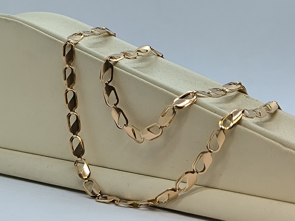 ЦЕПЬ ПОЛНОВЕСНАЯ Штамповка (Au 585)