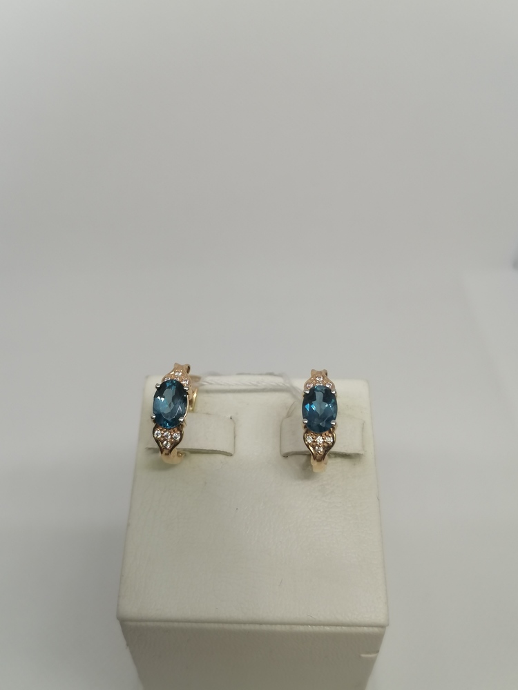 СКМИ585 СЕРЬГИ С КАМНЯМИ (Au 585) СКМИ585 СЕРЬГИ С КАМНЯМИ (Au 585)