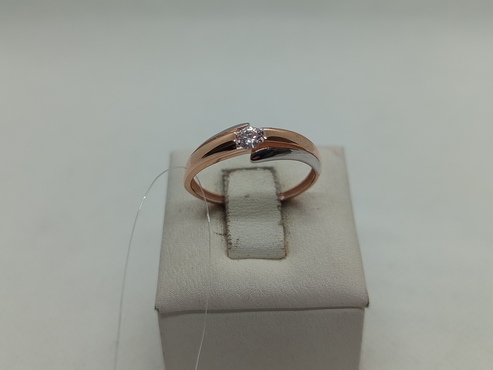 КОЛЬЦО С КАМНЕМ (Au 585)