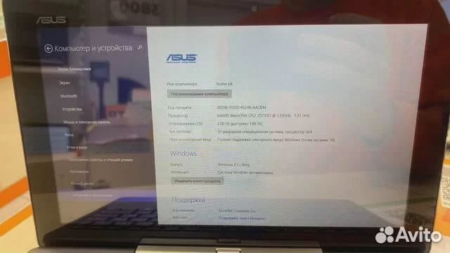 Планшет Asus Z3735D
