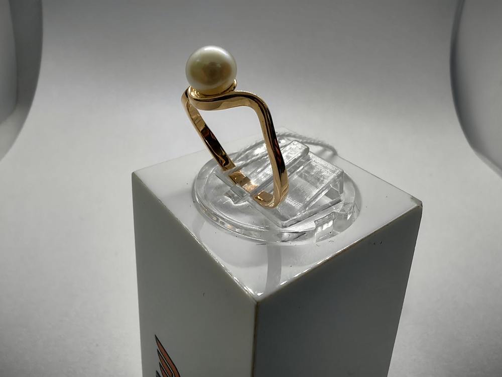 КОЛЬЦО С КАМНЕМ (Au 585)