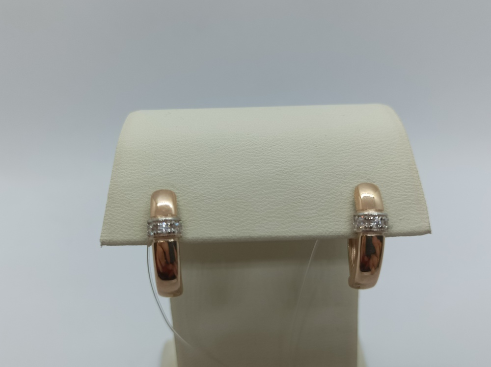 СЕРЬГИ С КАМНЯМИ (Au 585)