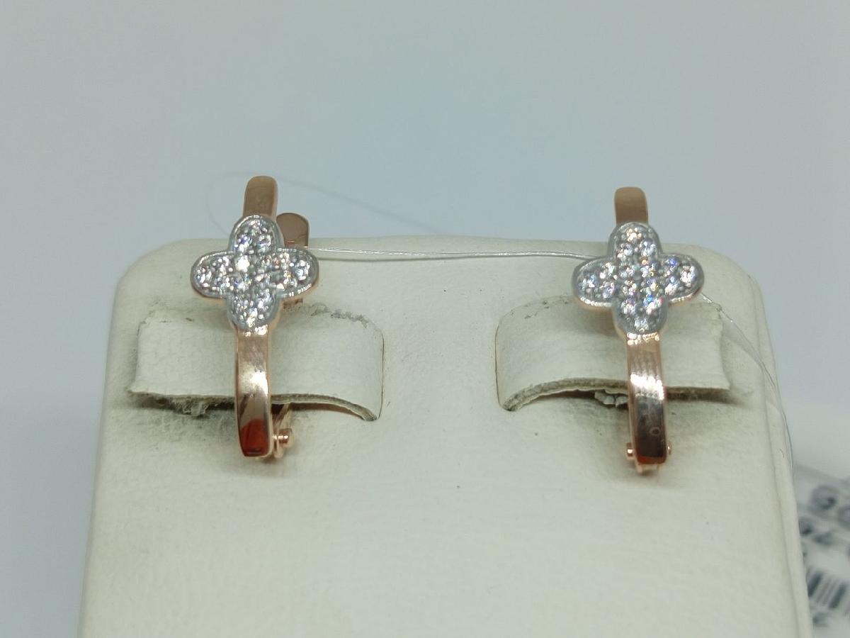 СЕРЬГИ С КАМНЯМИ (Au 585) СЕРЬГИ С КАМНЯМИ (Au 585)
