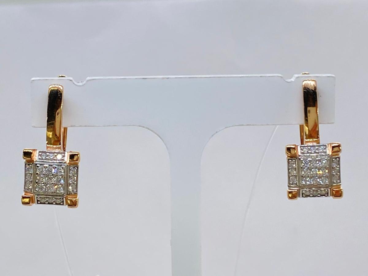 СЕРЬГИ БРИЛЛИАНТ (Au 585)