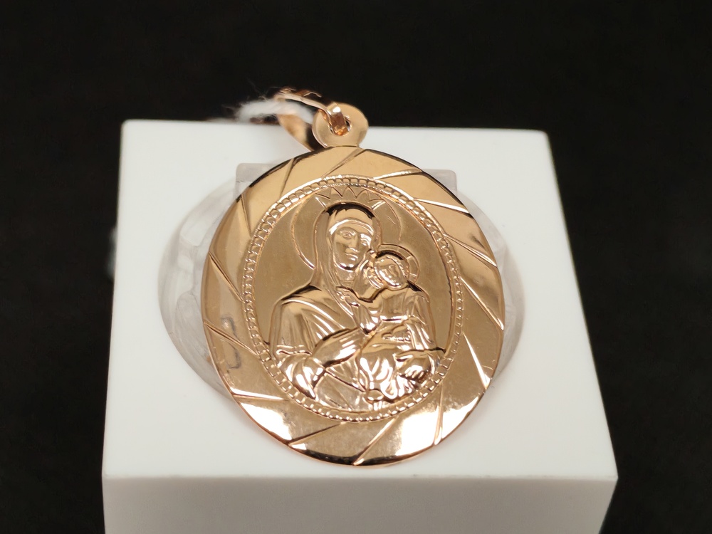 ПОДИБК585 ПОДВЕСКА ИКОНА БЕЗ КАМНЯ (Au 585)