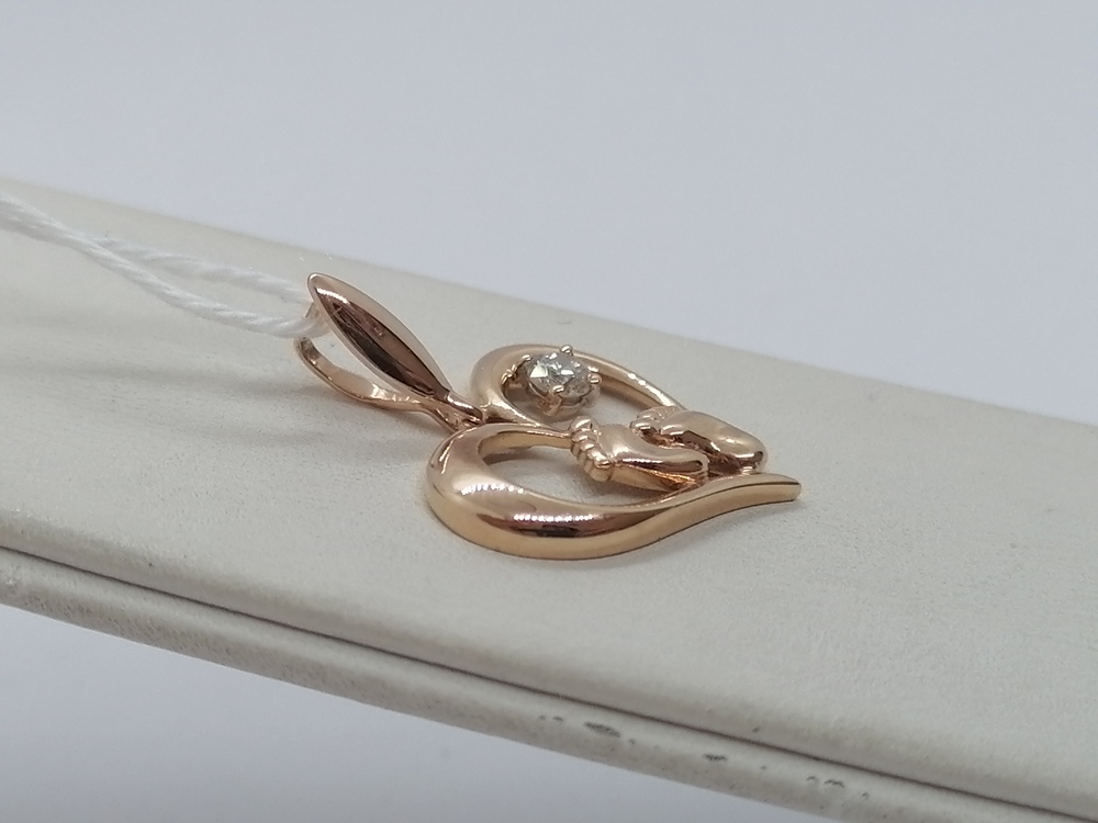 ПОДВЕСКА БРИЛЛИАНТ Au 585