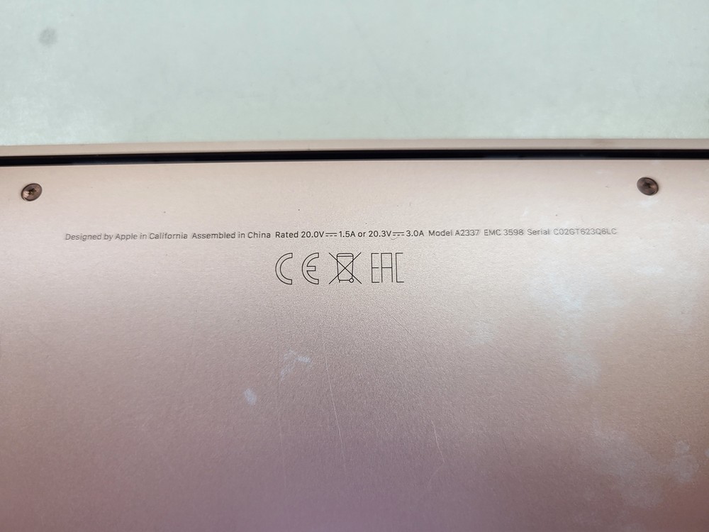 Ноутбук Apple MacBook Air (Retina 13 дюймов  M1,A2337) 2020