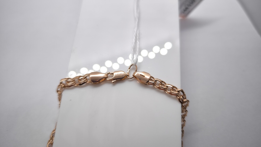 ЦЛБС585 ЦЕПЬ ПОЛНОВЕСНАЯ Бисмарк (Au 585)