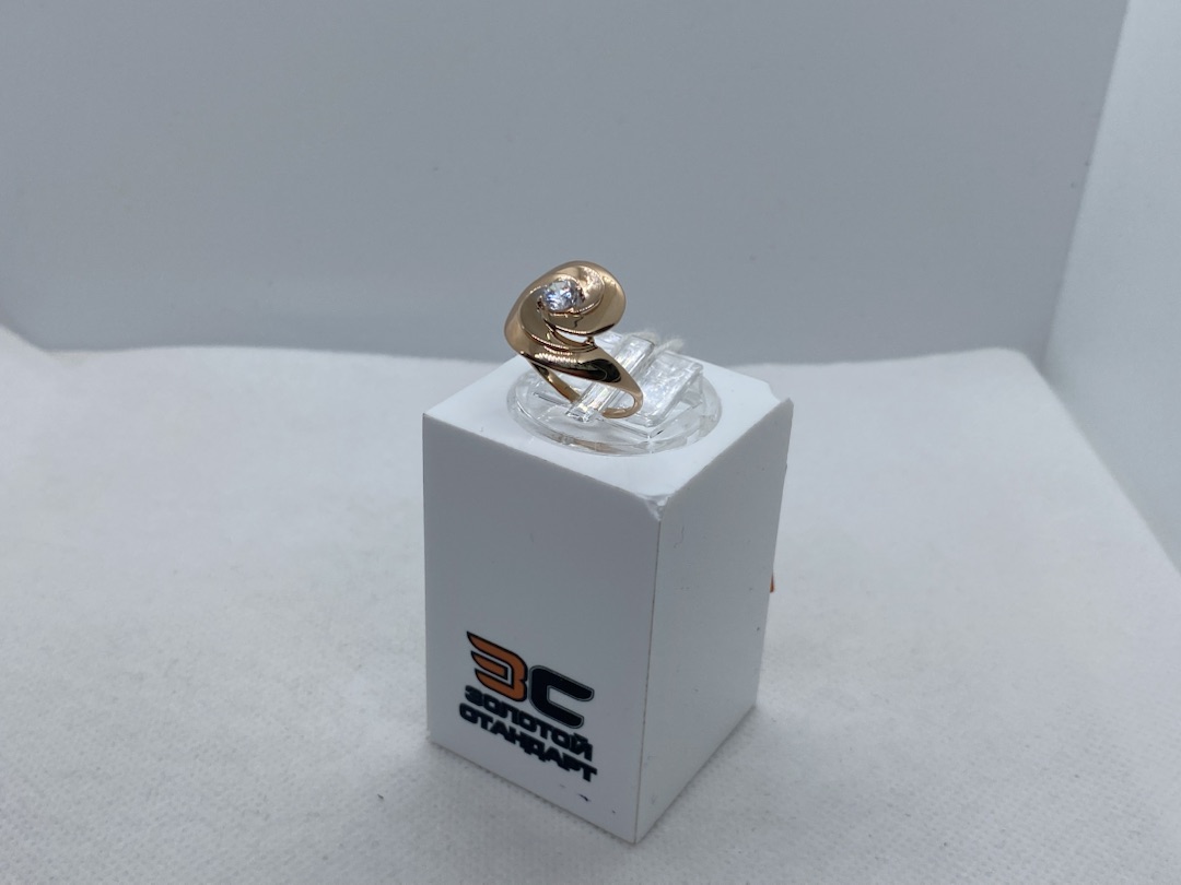 КОЛЬЦО С КАМНЕМ (Au 585)