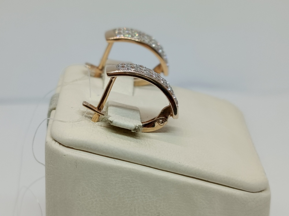 СЕРЬГИ С КАМНЯМИ (Au 585)