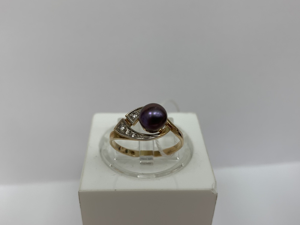 КОЛКМИ585 КОЛЬЦО С КАМНЯМИ (Au 585)