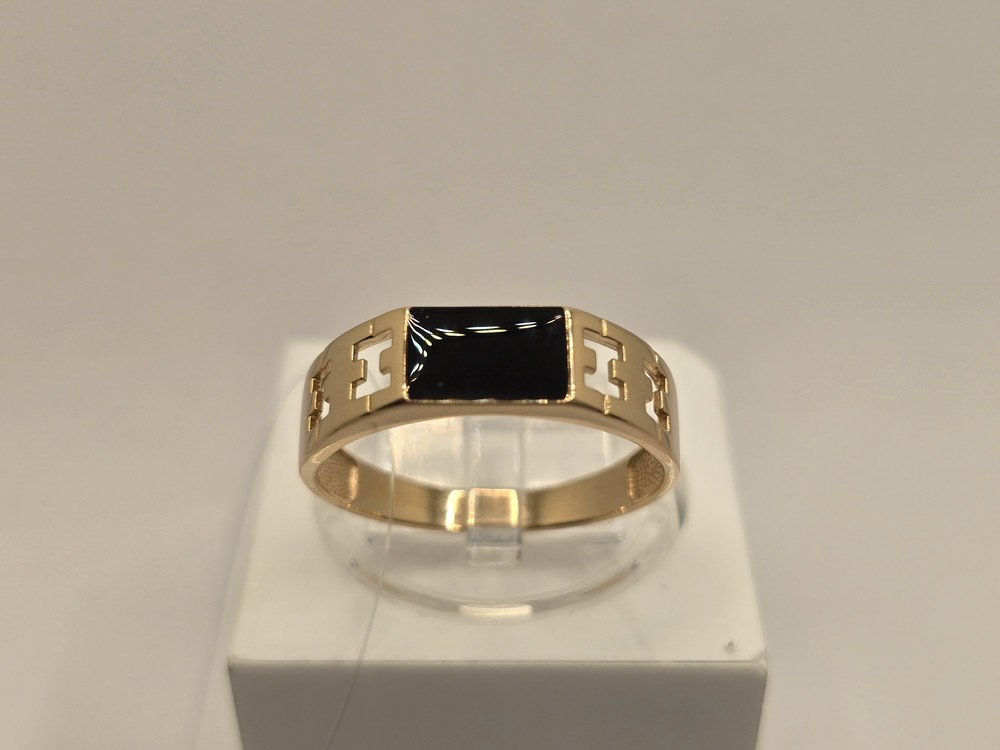 КОЛЬЦО ПЕЧАТКА с камнем (Au 585)