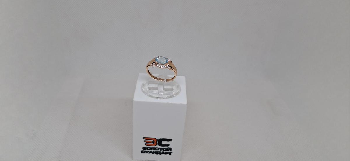 КОЛКМИ585 КОЛЬЦО С КАМНЯМИ (Au 585)