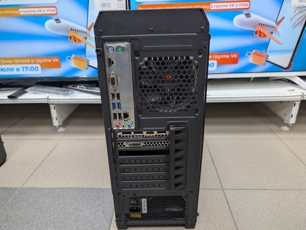 Системный блок Cougar; Core i3-8350K, GeForce GTX 1060 3GB, 16 Гб, 240 Гб, 1 Tb