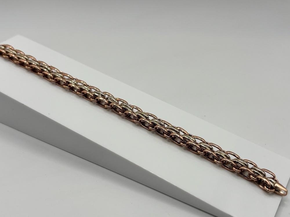 БРАСЛЕТ ПУСТОТЕЛЫЙ Фантазия Au 585