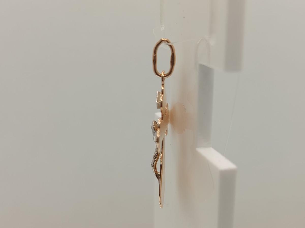 ПОДВЕСКА КРЕСТ без камня (Au 585)