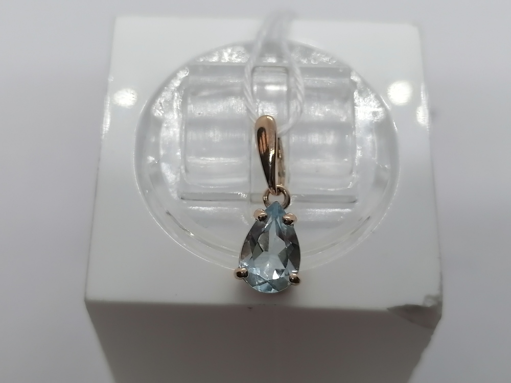 ПОДКМ585 ПОДВЕСКА С КАМНЕМ (Au 585)