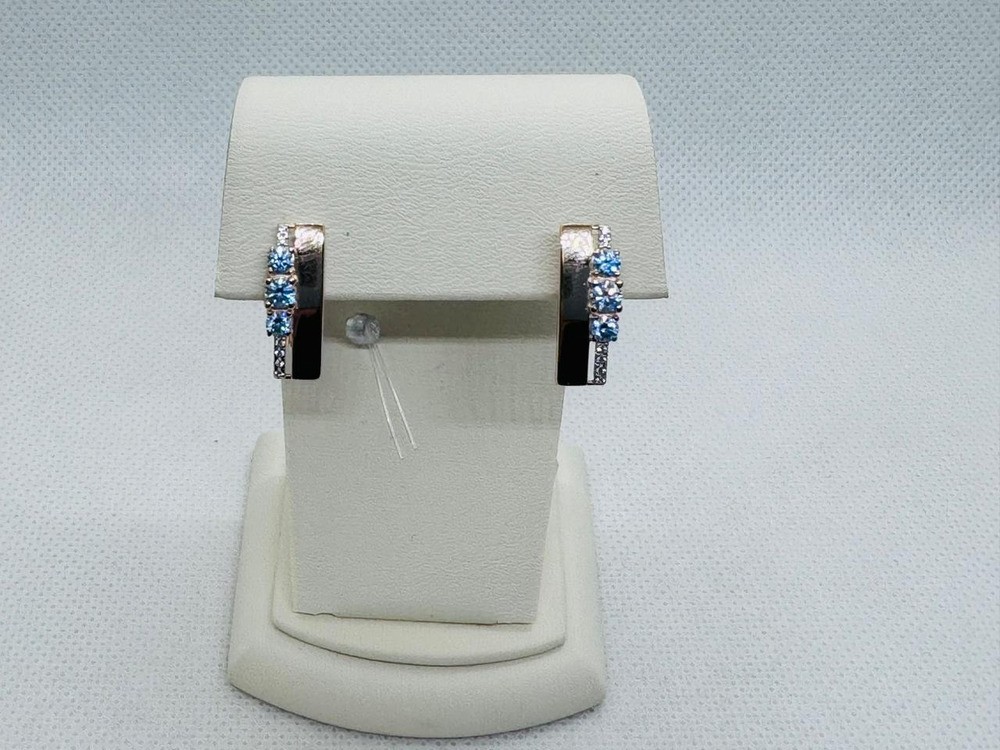 СЕРЬГИ С КАМНЯМИ (Au 585)