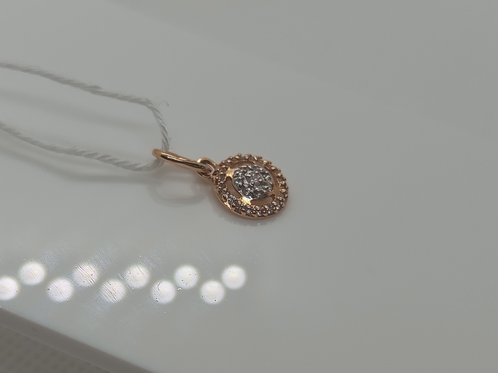 ПОДВЕСКА С КАМНЯМИ (Au 585)