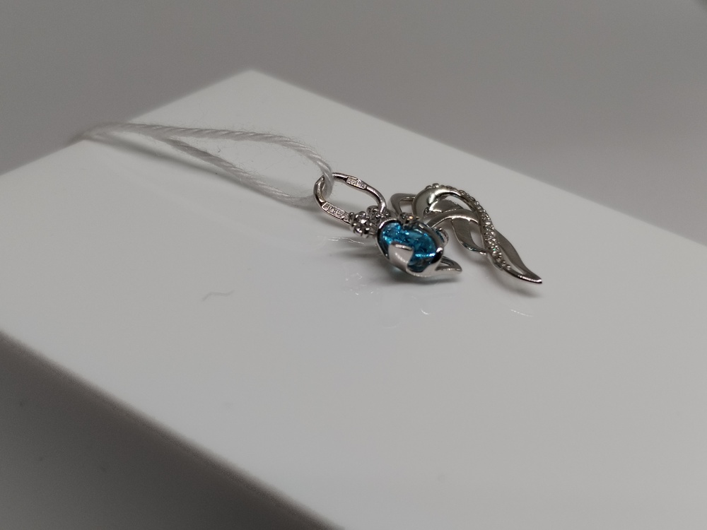 ПОДКМИ585 ПОДВЕСКА С КАМНЯМИ (Au 585)