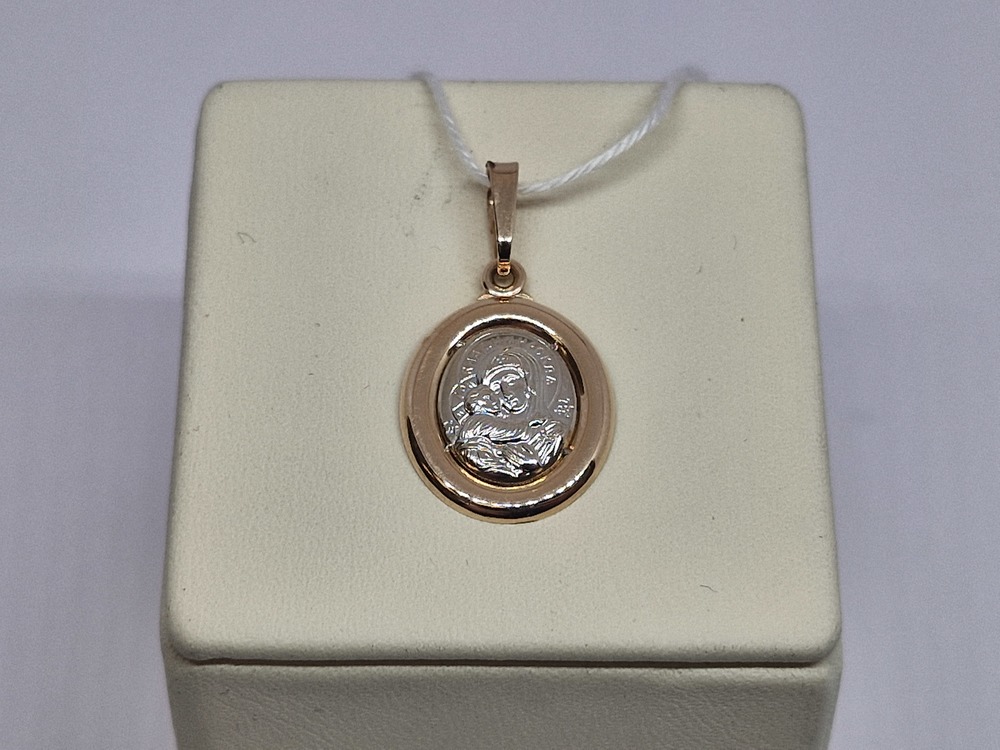 ПОДИБК585 ПОДВЕСКА ИКОНА БЕЗ КАМНЯ (Au 585)