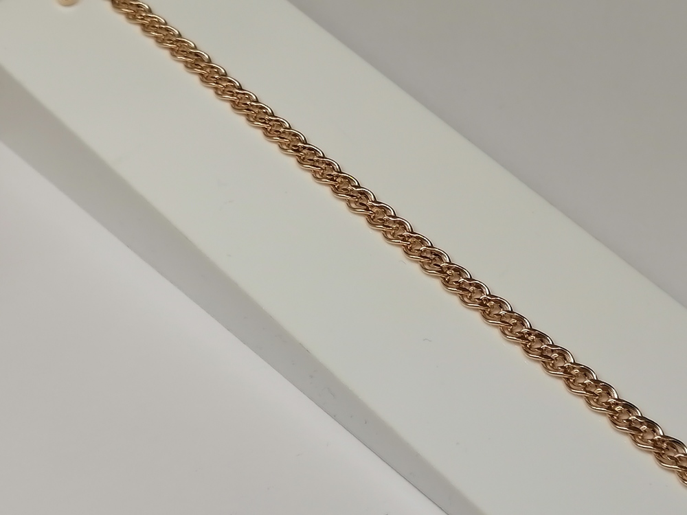 7080155П-20 БРАСЛЕТ ПУСТОТЕЛЫЙ Нона (Au 585)