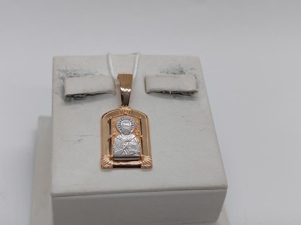 ПОДИБК585 ПОДВЕСКА ИКОНА БЕЗ КАМНЯ (Au 585)