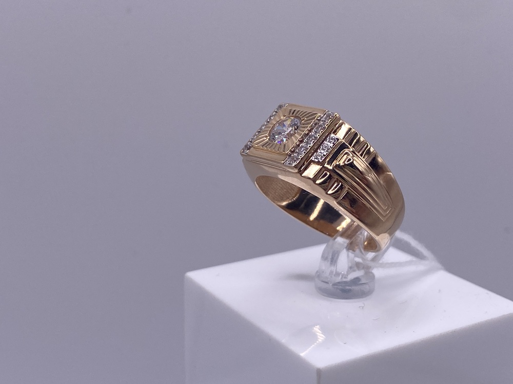 ПЕЧКМИ585 ПЕЧАТКА С КАМНЯМИ (Au 585)