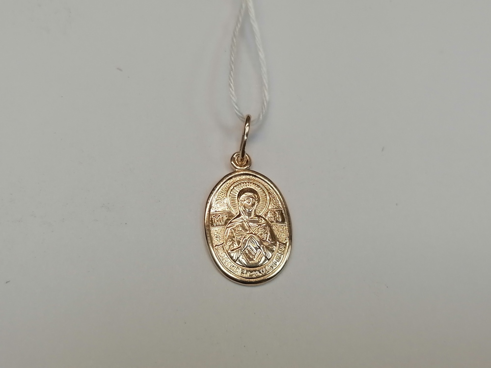 ПОДВЕСКА ИКОНА БЕЗ КАМНЯ (Au 585)