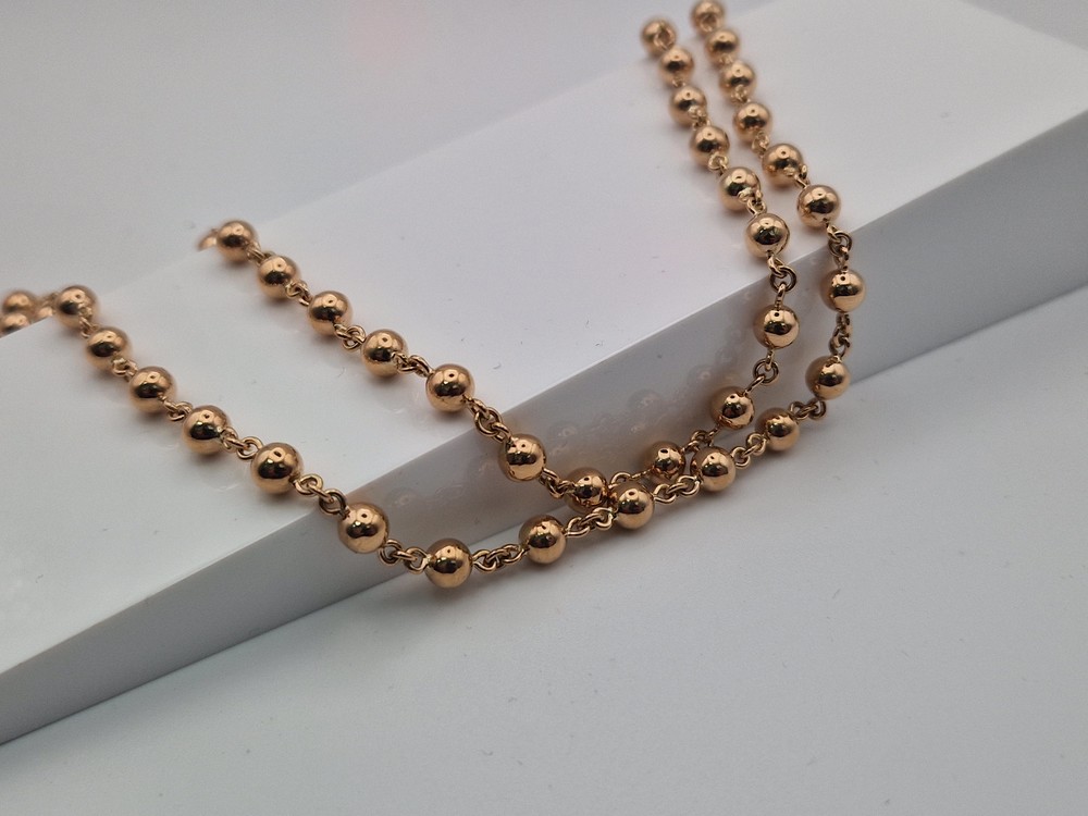 КОЛЬЕ БЕЗ КАМНЯ Au 585