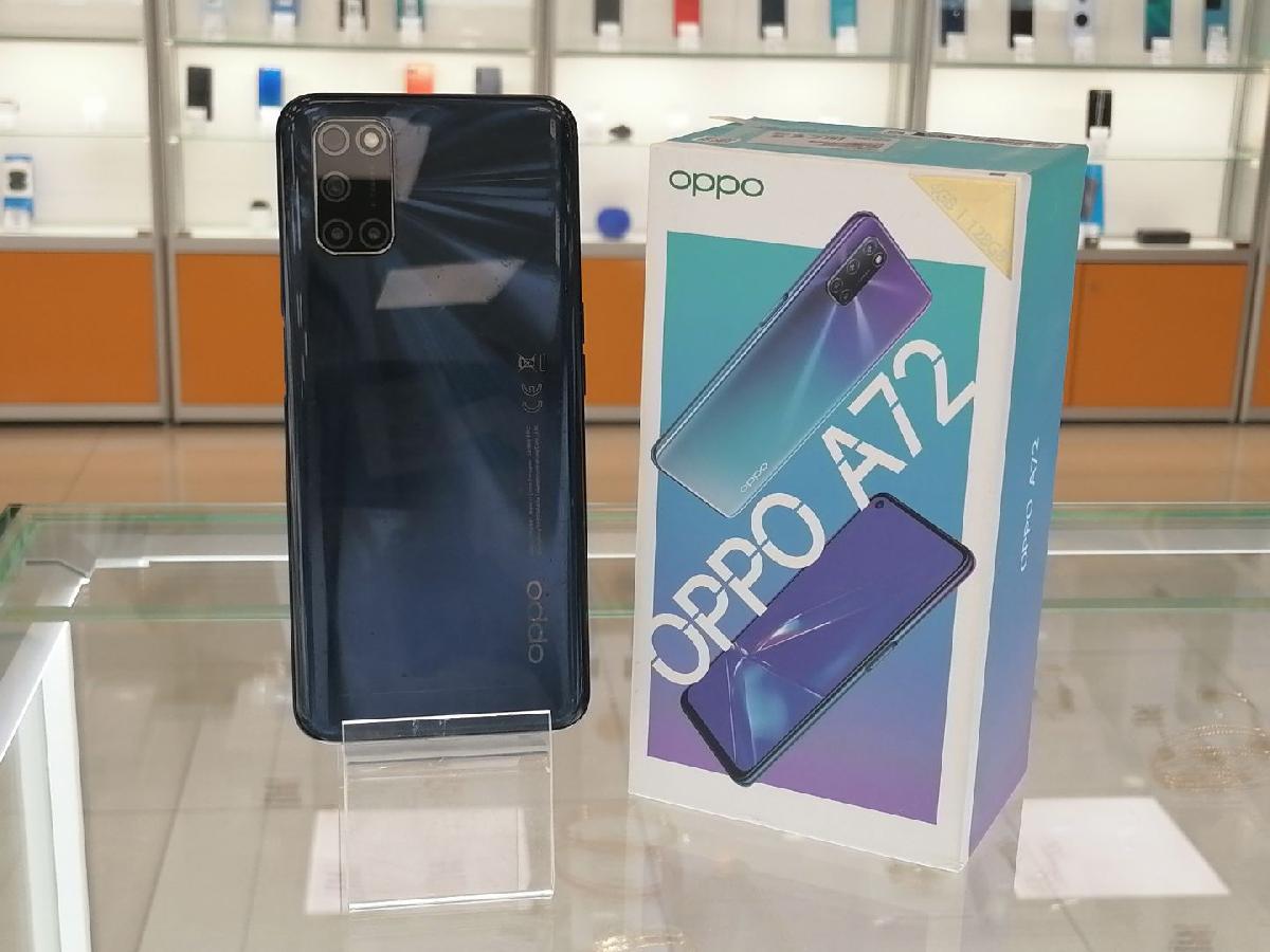 Смартфон Oppo A72 4/128 4400030579488 в Волгограде - купить в  интернет-магазине ювелирных украшений и дисконт техники «Золотой Стандарт»