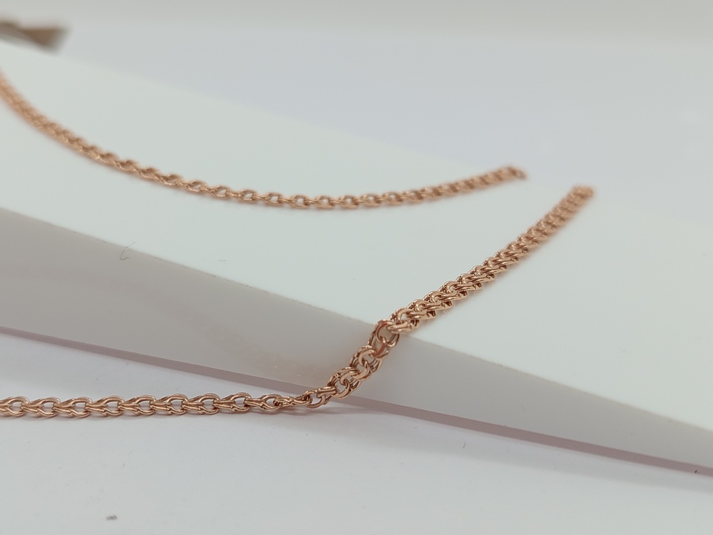 ЦЕПЬ ПУСТОТЕЛАЯ Бисмарк (Au 585)