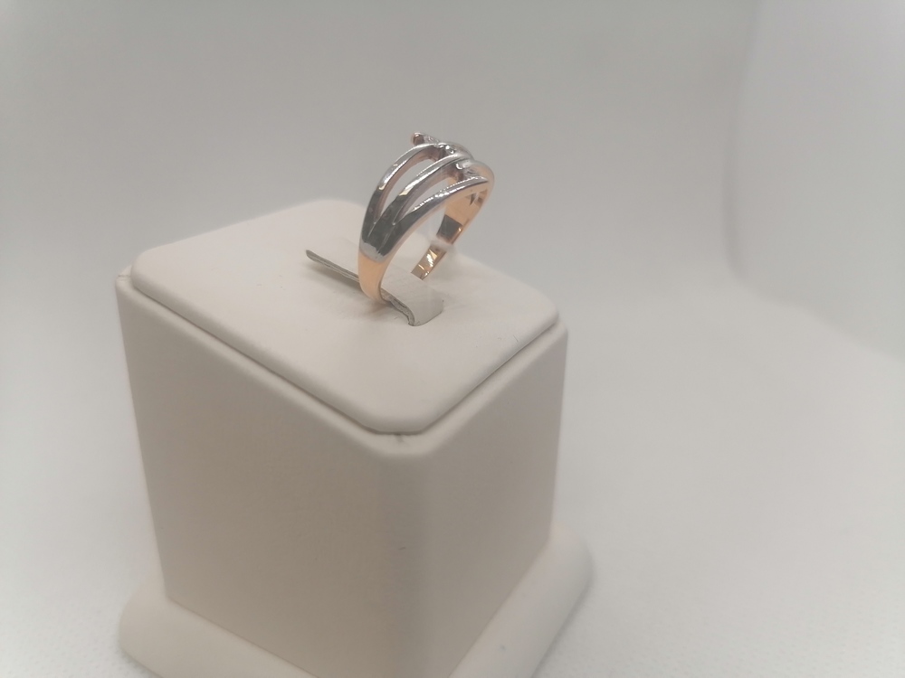 КОЛКМИ585 КОЛЬЦО С КАМНЯМИ (Au 585)