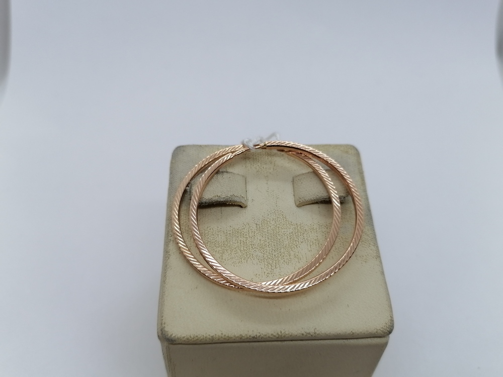 СКОН585 СЕРЬГИ КОНГО (Au 585)