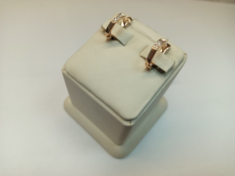 СЕРЬГИ С КАМНЯМИ (Au 585)