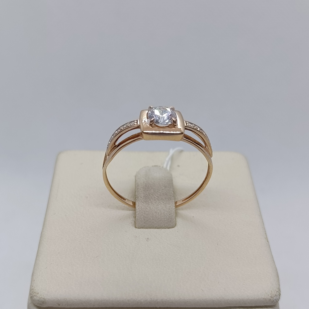 КОЛКМИ585 КОЛЬЦО С КАМНЯМИ (Au 585)