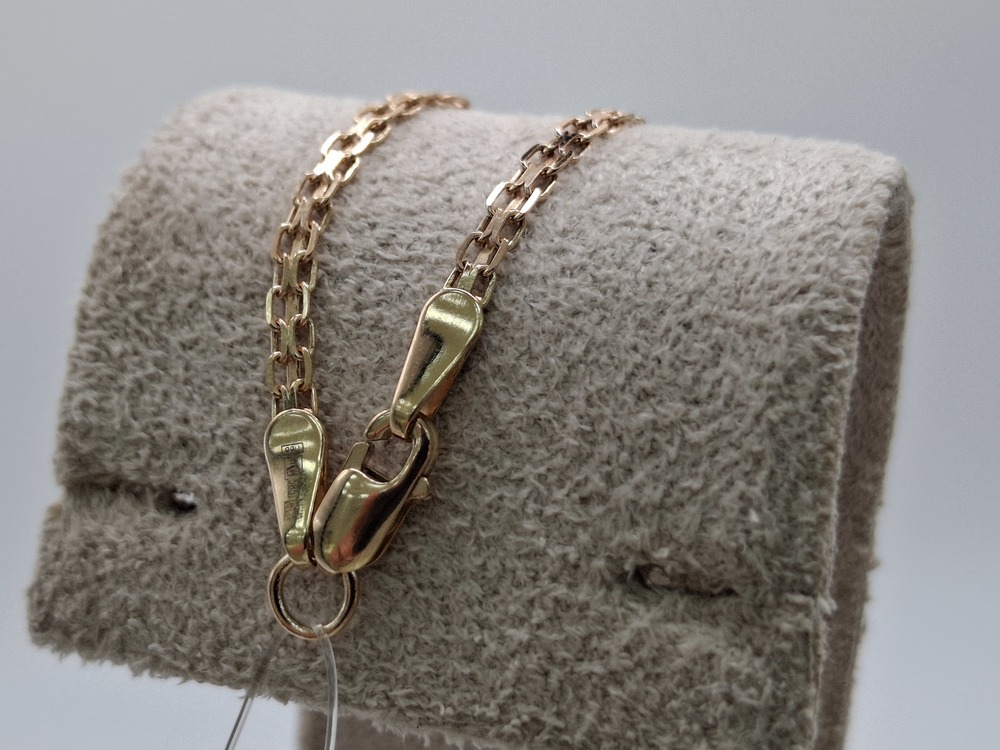 ЦЕПЬ ПОЛНОВЕСНАЯ Бисмарк машинный (Au 585)