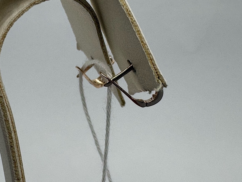 СКМИ585 СЕРЬГИ С КАМНЯМИ (Au 585)