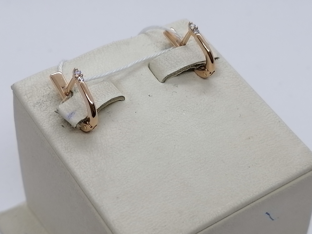 СЕРЬГИ БРИЛЛИАНТ (Au 585)