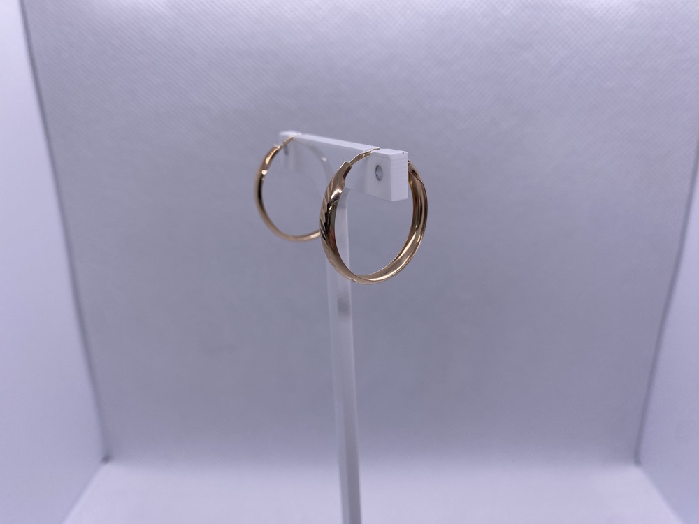 СКОН585 СЕРЬГИ КОНГО (Au 585)