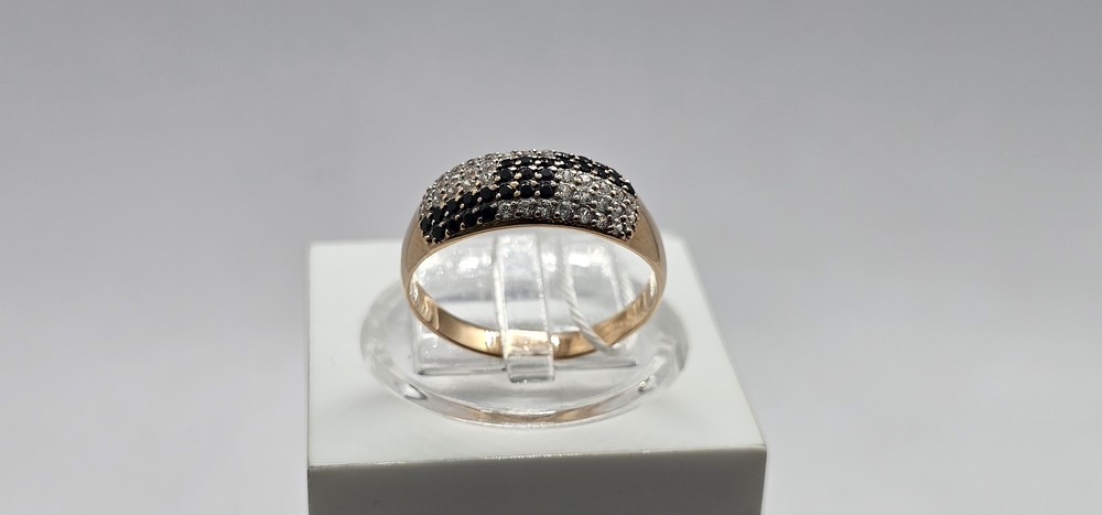 КОЛКМИ585 КОЛЬЦО С КАМНЯМИ (Au 585)