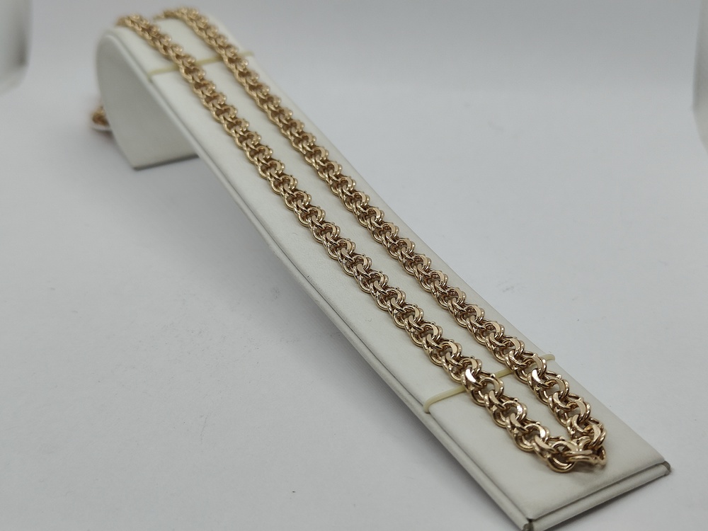 ЦПБС585 ЦЕПЬ ПУСТОТЕЛАЯ Бисмарк (Au 585)