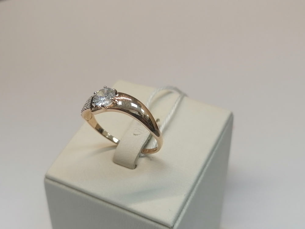 КОЛКМИ585 КОЛЬЦО С КАМНЯМИ (Au 585)