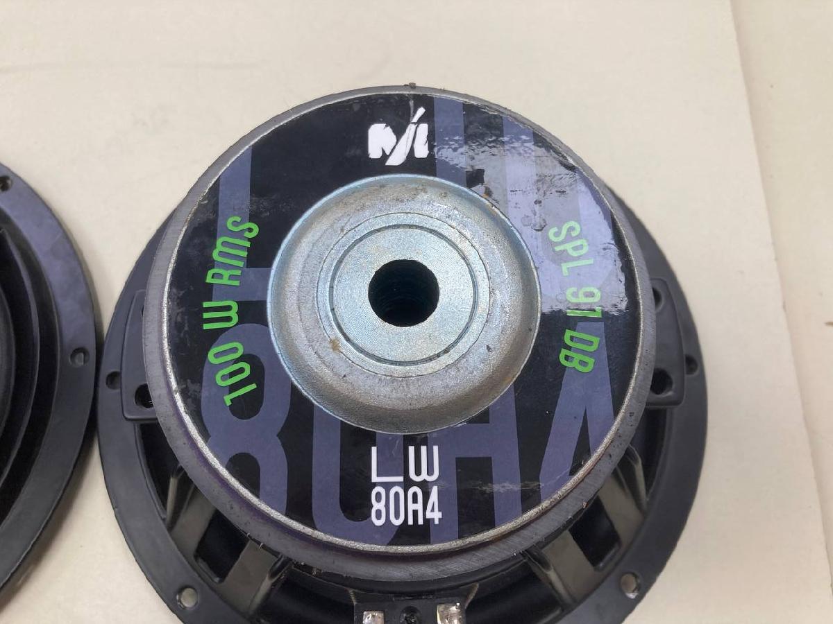 Автоакустика передняя Machete LW 80 A4