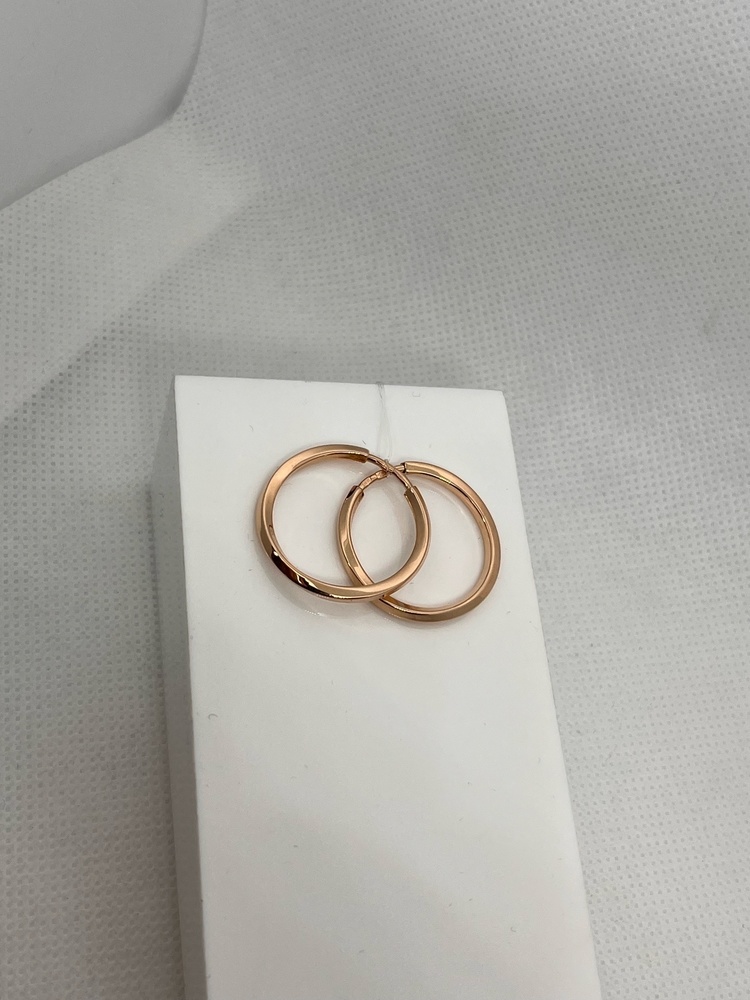 СЕРЬГИ КОНГО без камня (Au 585)