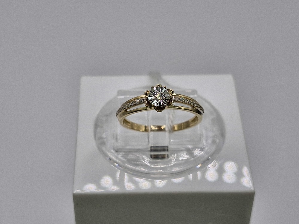 КОЛЬЦО БРИЛЛИАНТ Au 585