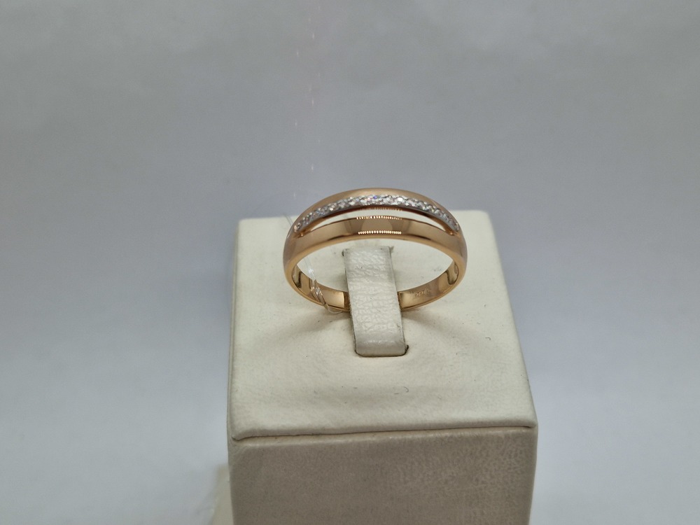 019445 КОЛЬЦО С КАМНЯМИ (Au 585)