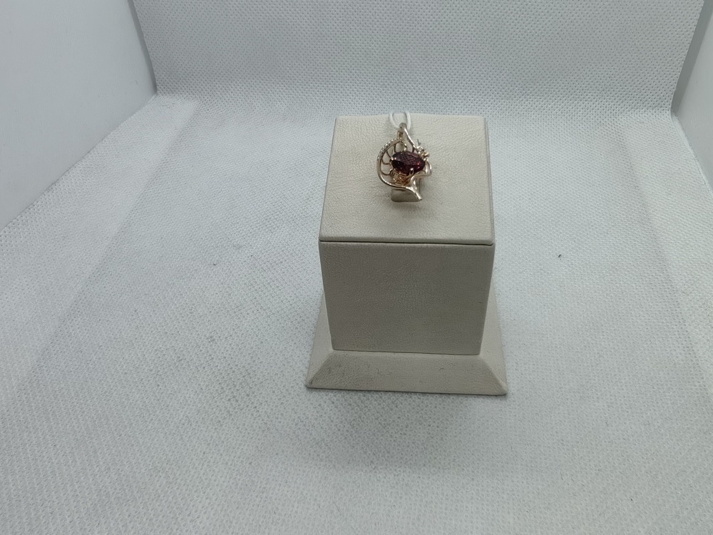ПОДКМИ585 ПОДВЕСКА С КАМНЯМИ (Au 585)
