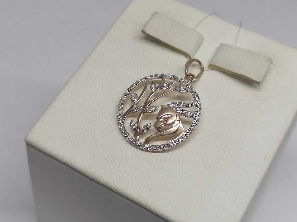 ПОДВЕСКА ЗНАК ЗОДИАКА КОЗЕРОГ (Au 585)