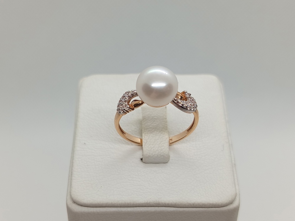 КОЛКМИ585 КОЛЬЦО С КАМНЯМИ (Au 585)